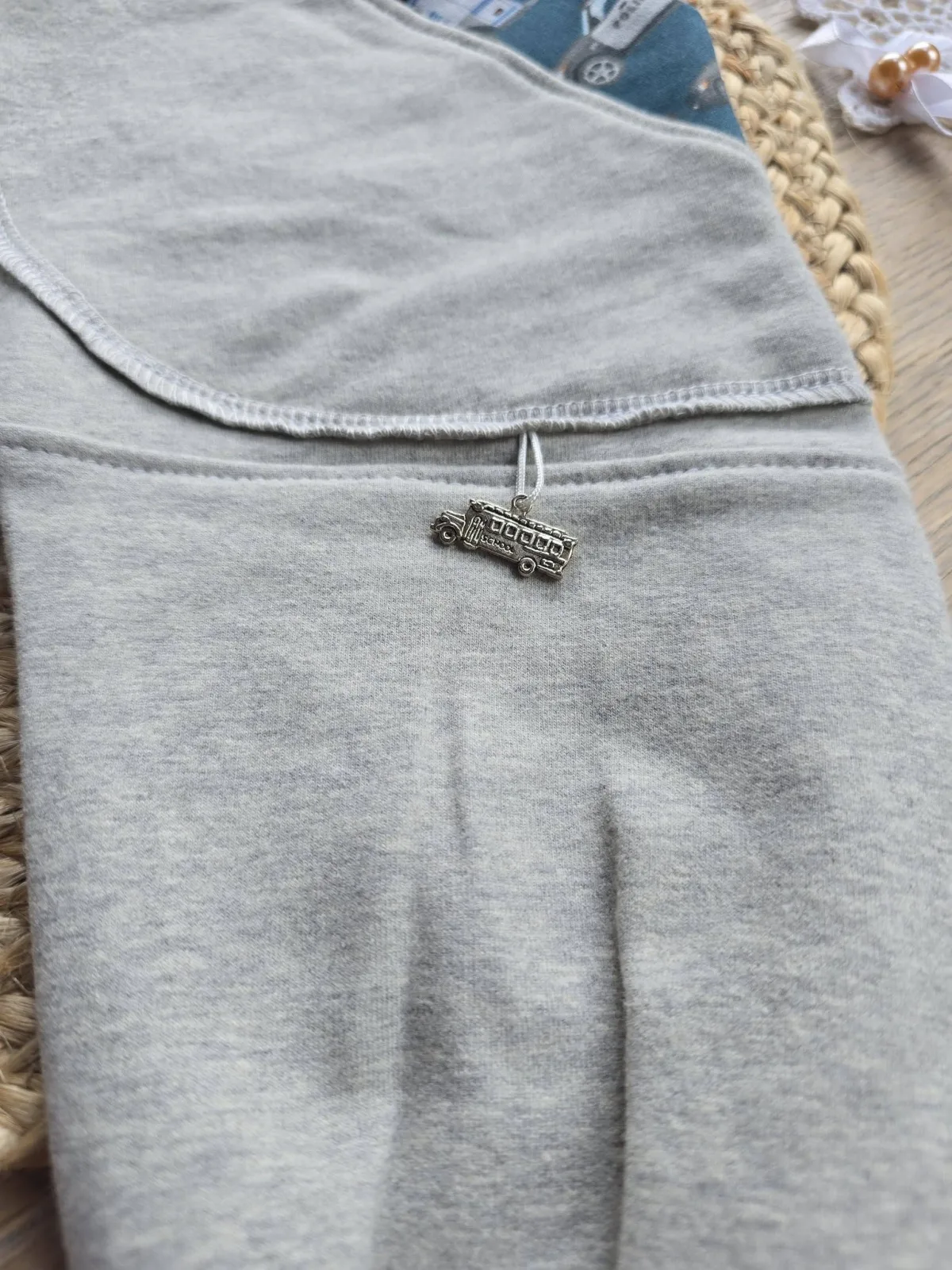 Kuschelige Jungen Pumphose, angerautem Wintersweat Gr.92/98 warm Police – Bild 4