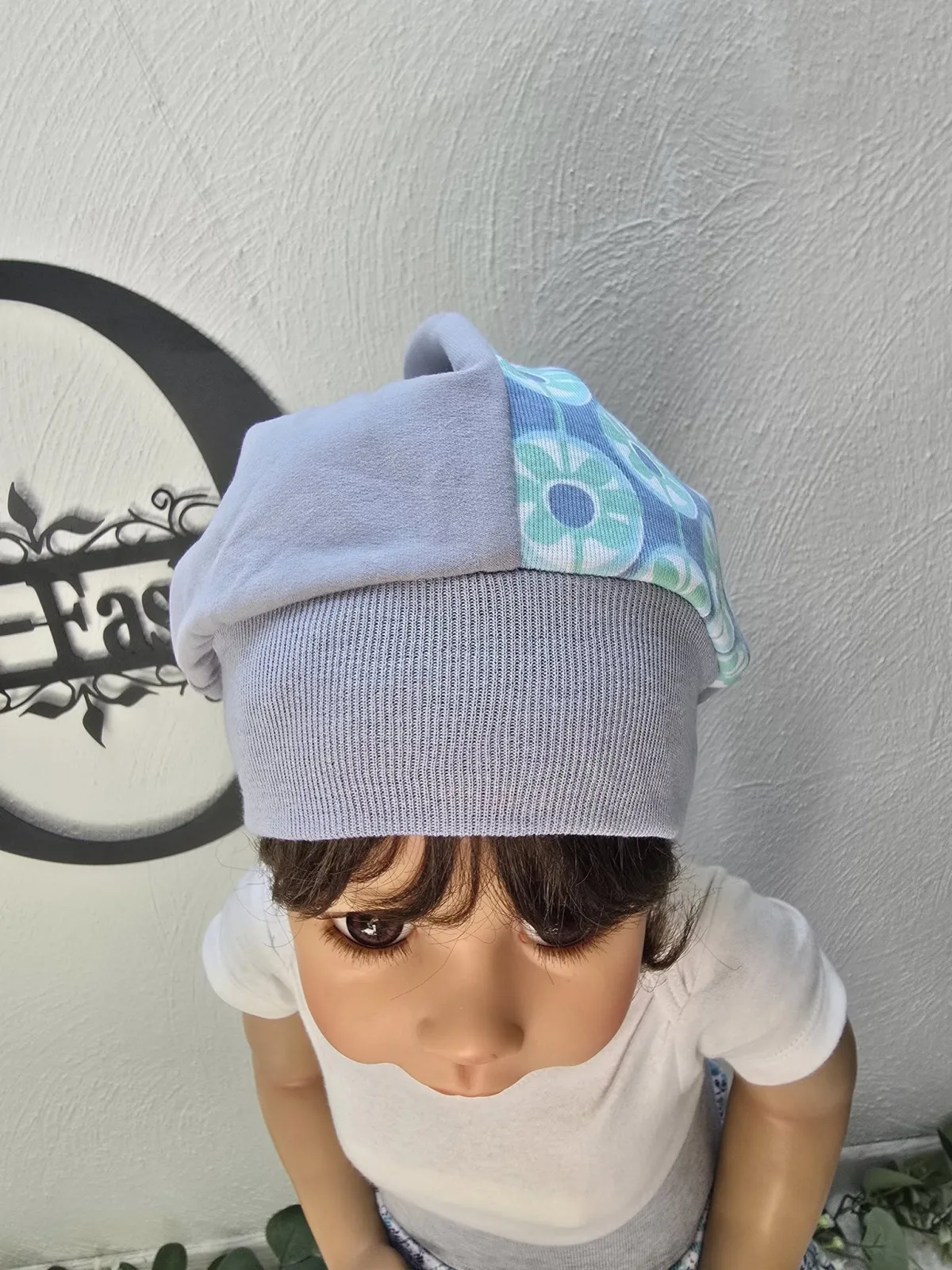 Beanie Bio Mütze KU.50-54cm Übergang Sweat Unisex Kindermütze – Bild 6