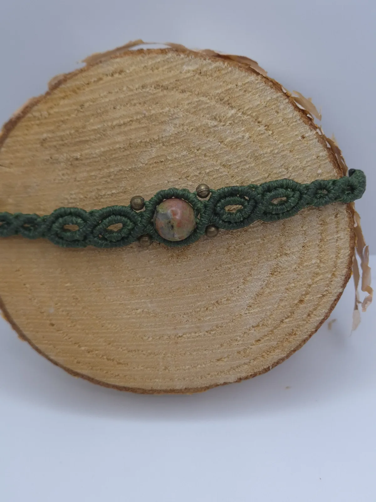 Makramee Armband – Bild 2
