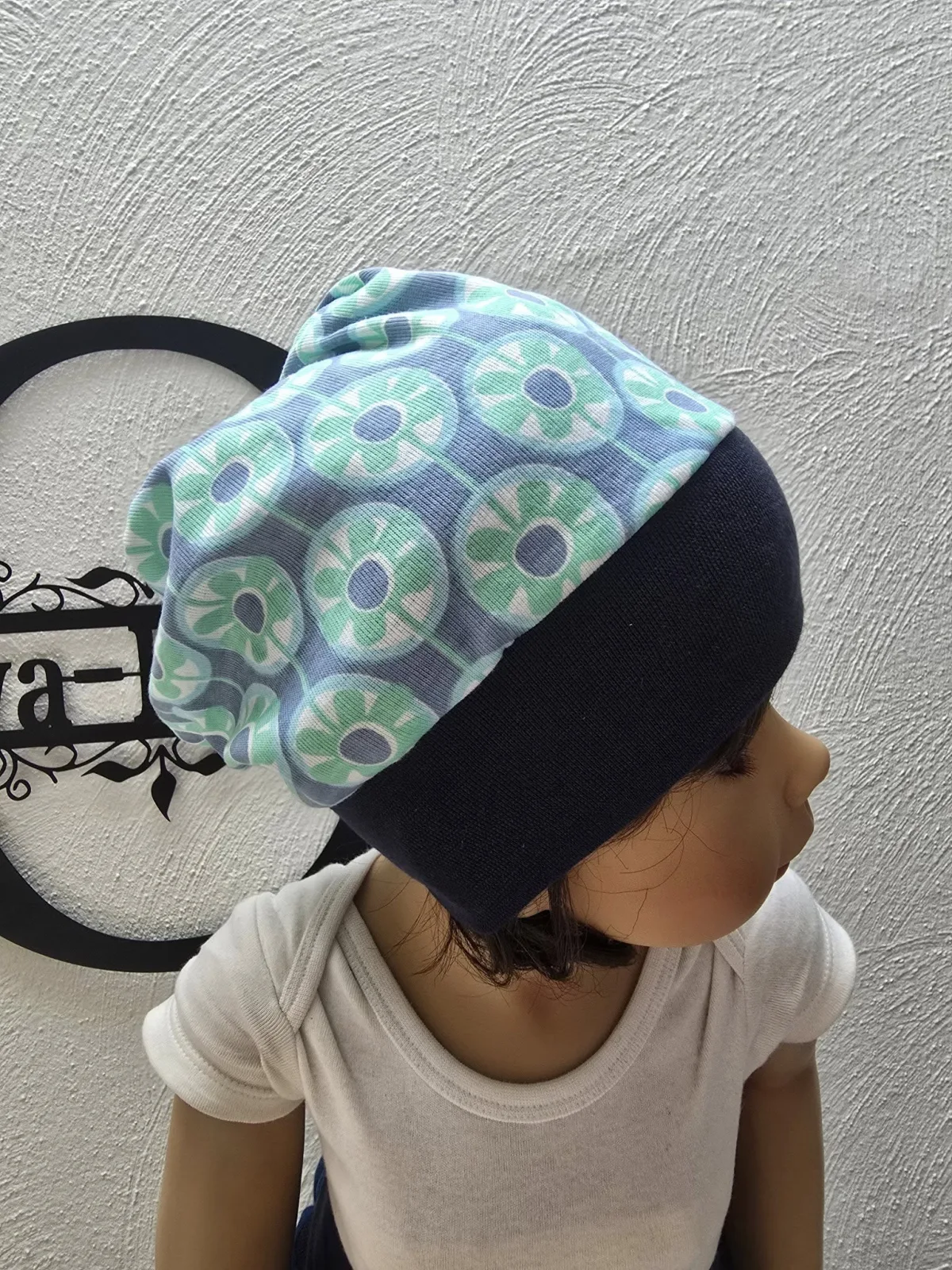 Beanie Mütze KU.48-52 cm Übergang Organic Sweat Kindermütze – Bild 5