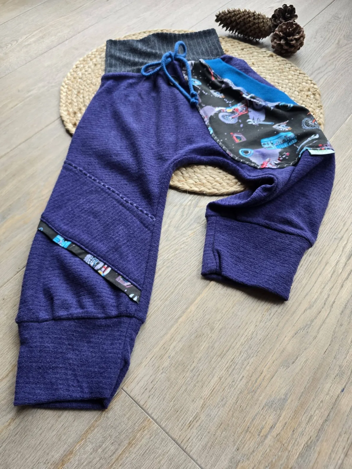 Frottee-Kinderhose Gr.98/104– weich, hochwertig, Übergang Motocross – Bild 5
