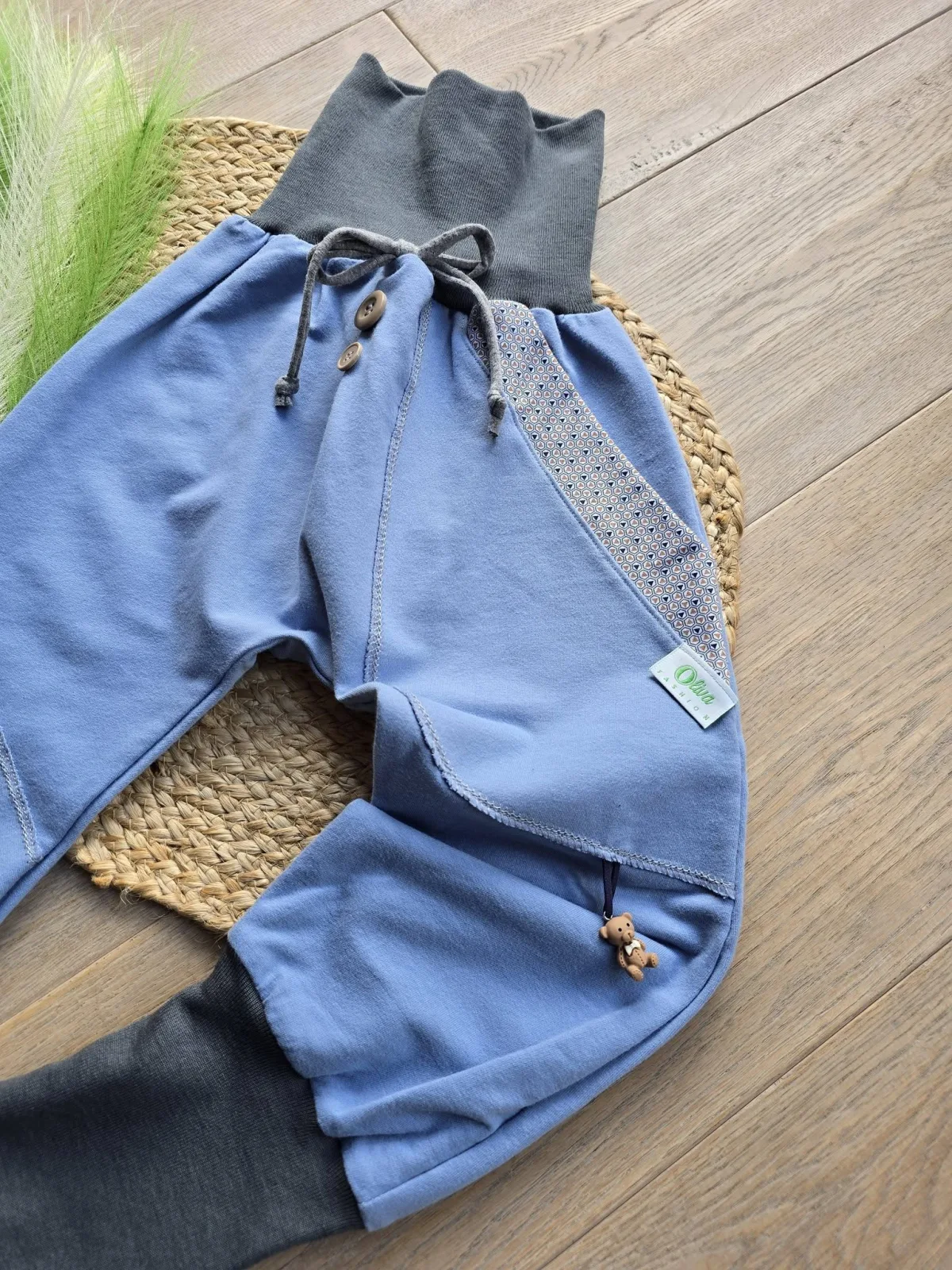 Organic Sweat Pumphose Jungenhose Unikat 110/116 Unisex – Bild 3