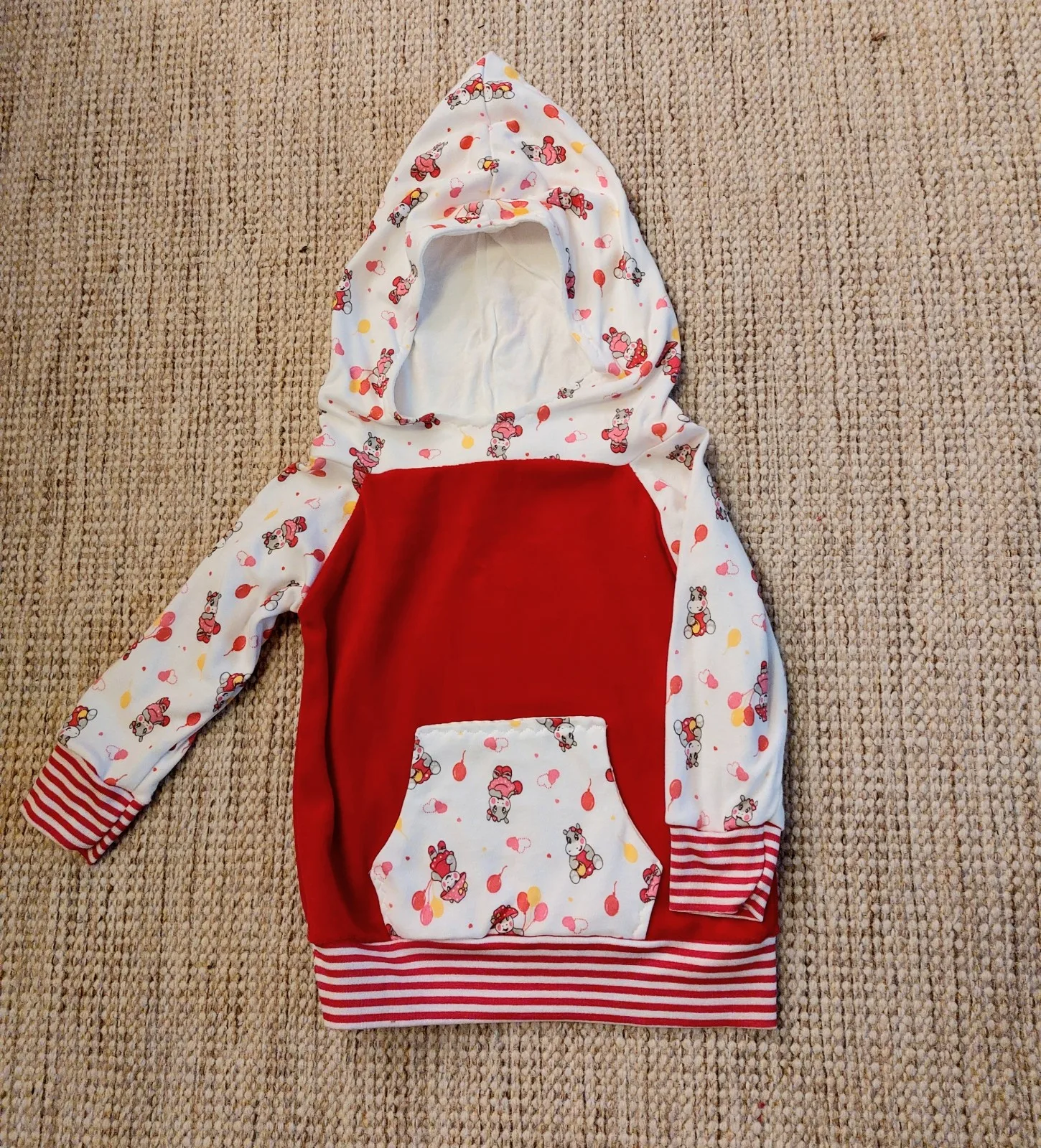Hoody Größe 86, Kapuzenshirt – Bild 4