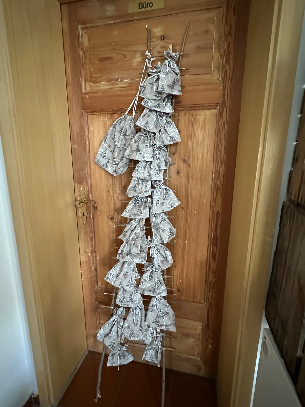 Himmelsleiter Adventskalender in Natur