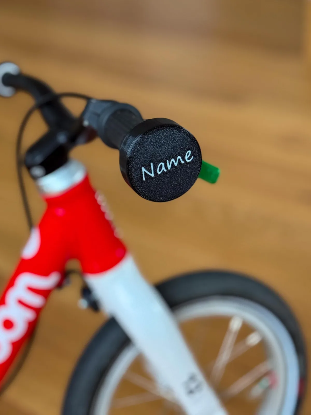 Woom kompatibler Lenkradschutz Lauf- und Fahrrad - Personalisiert mit Name – schützt vor Stößen & Kratzern | Kinderfahrrad