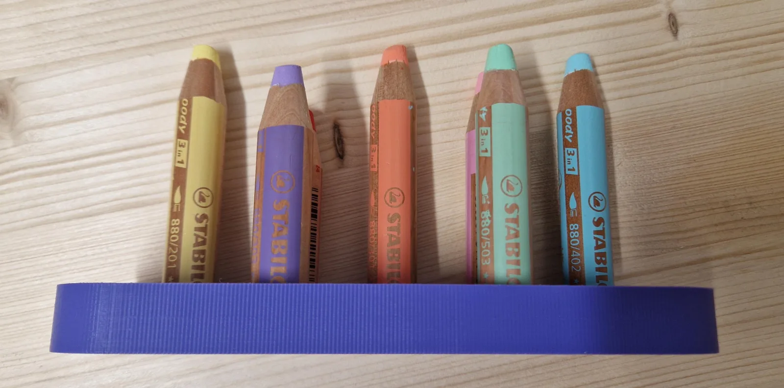 Stiftehalter für Stabilo Woody – 3D-Druck Organizer für 10 Stifte – Bild 4