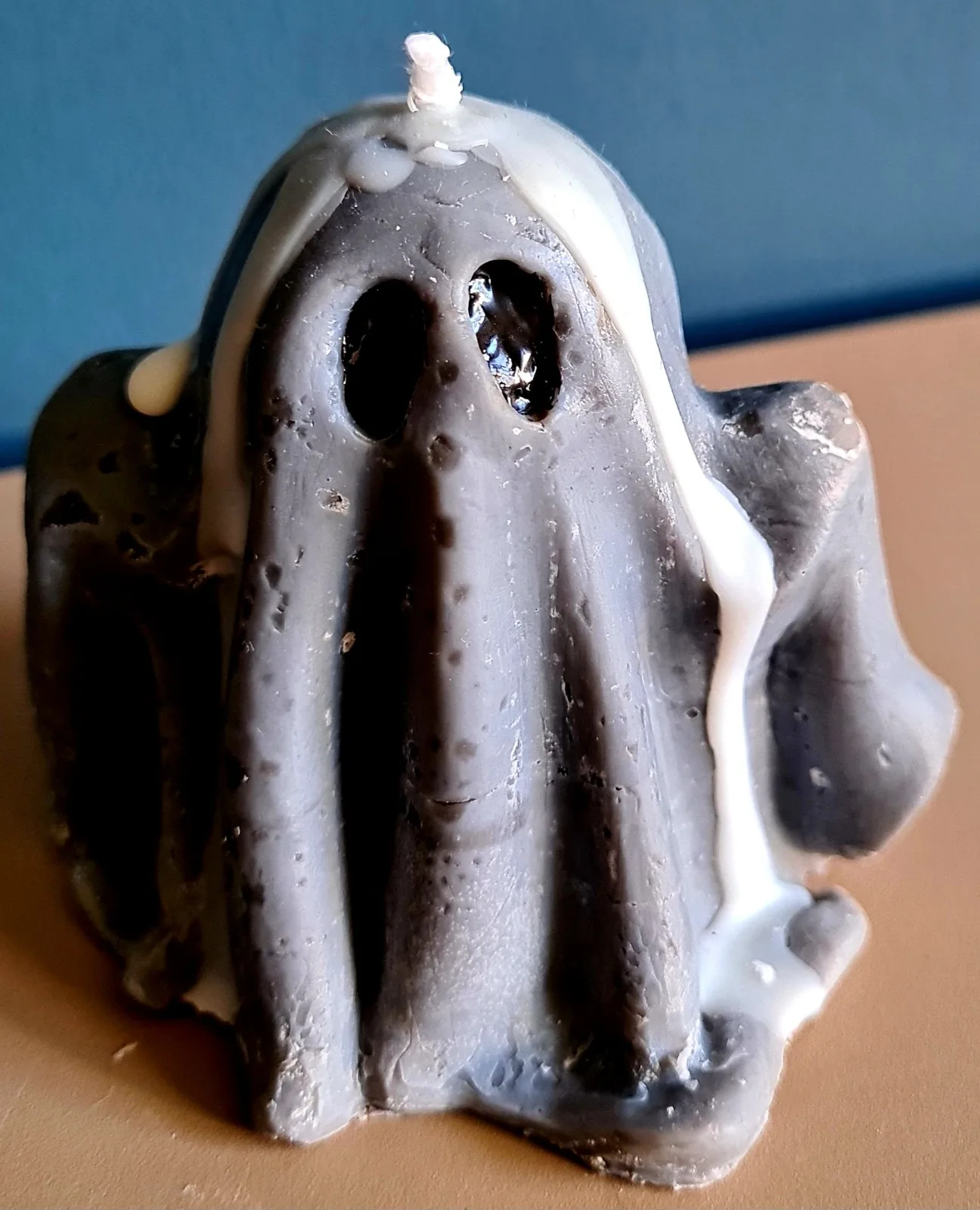 Geister Kerzen Happy Halloween aus Sojawachs – Bild 2