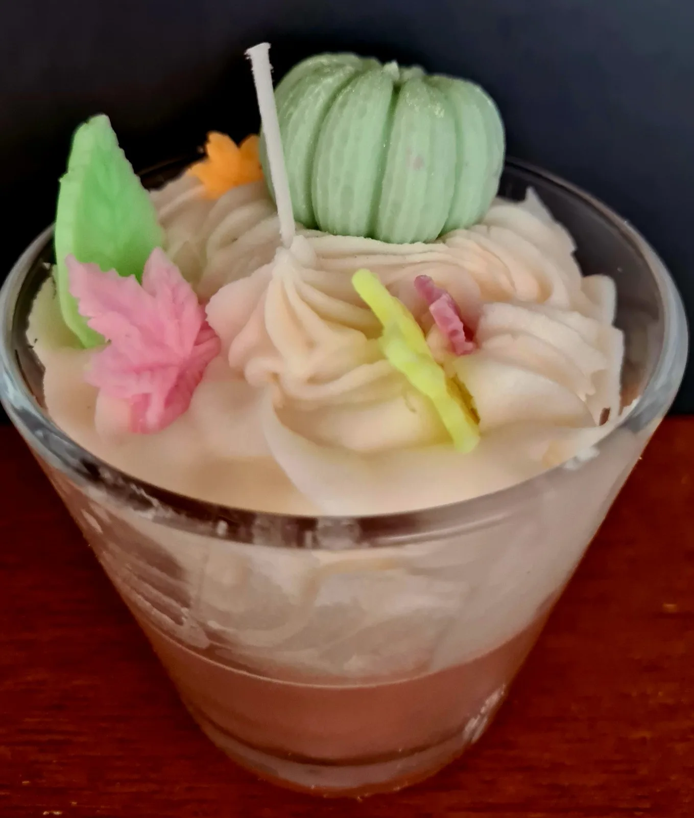 Pumpkin Dream – handgemacht & einzigartig ein Herbsttraum aus Sojawachs – Bild 2