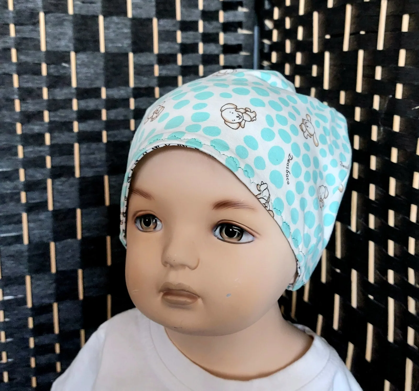 Beanie aus Baumwolljersey – Bild 2