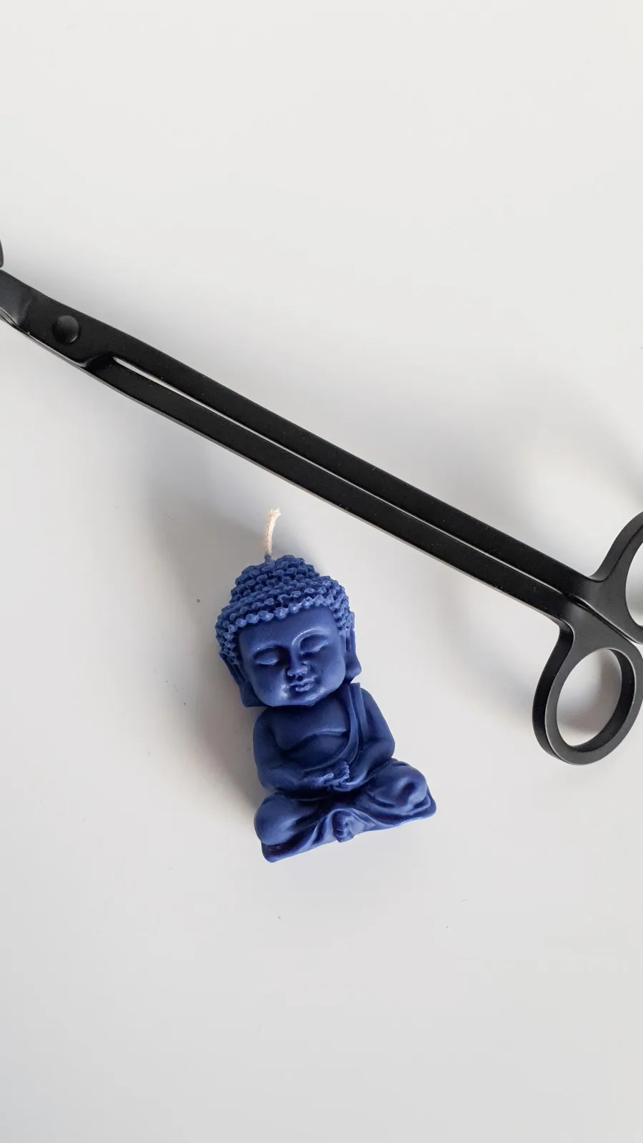 Buddha Kerze aus Rapswachs – Meditationskerze für Yoga & spirituelle Deko – Bild 4