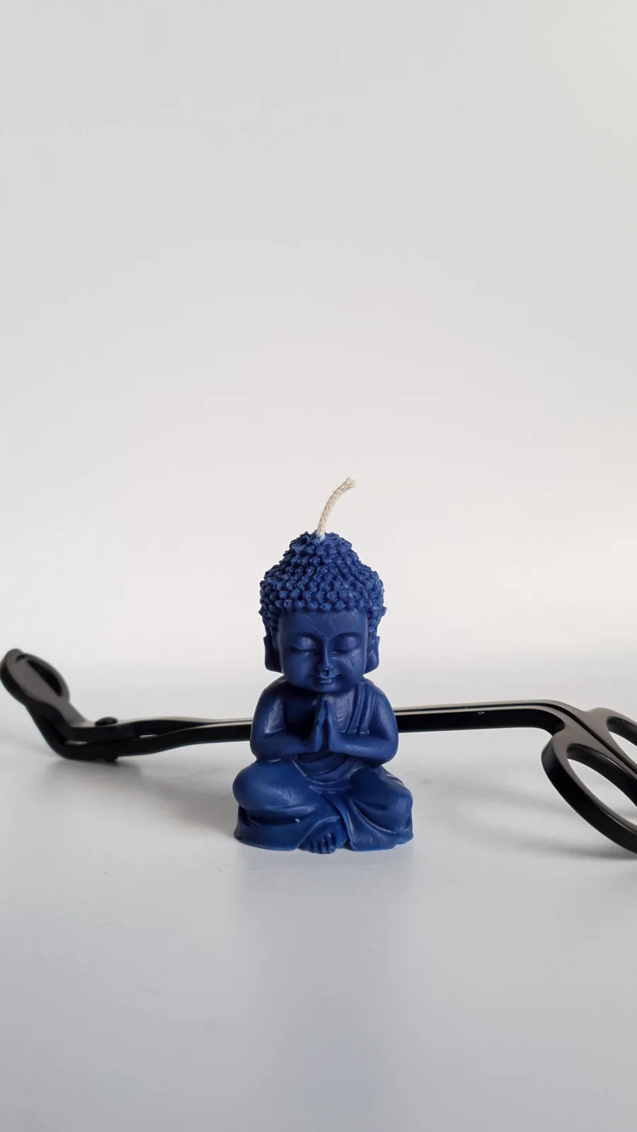 Buddha Kerze aus Rapswachs – spirituelle Deko für Meditation & Yoga – Bild 4