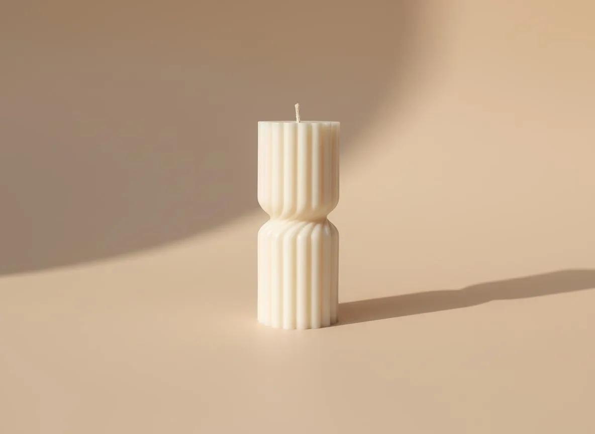 Design Kerze aus Rapswachs – moderne Kerze | minimalistische Deko